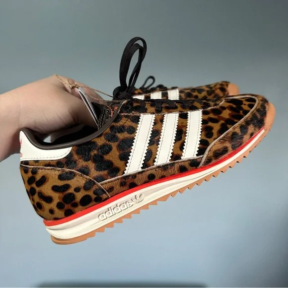 Adidas SL72 Leopard Sneakers - Picture 1 of 8